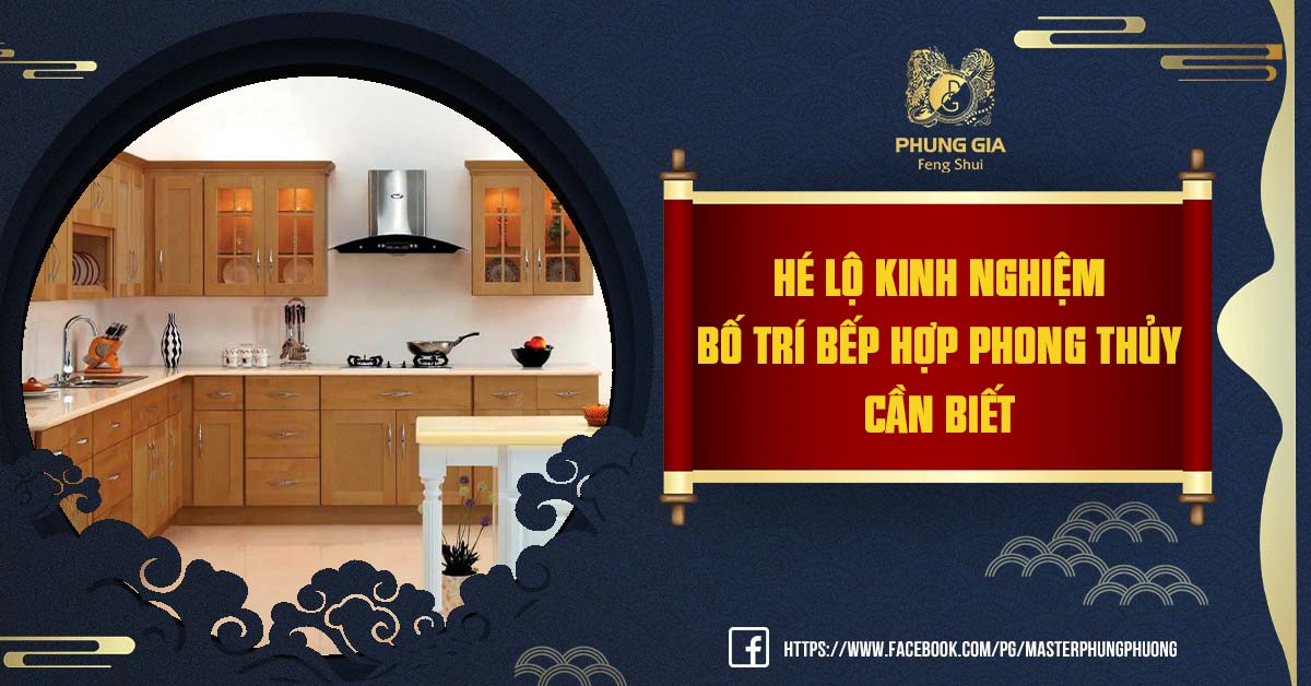 Bố trí bếp phong thủy