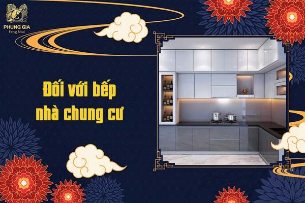 Đối với bếp nhà chung cư