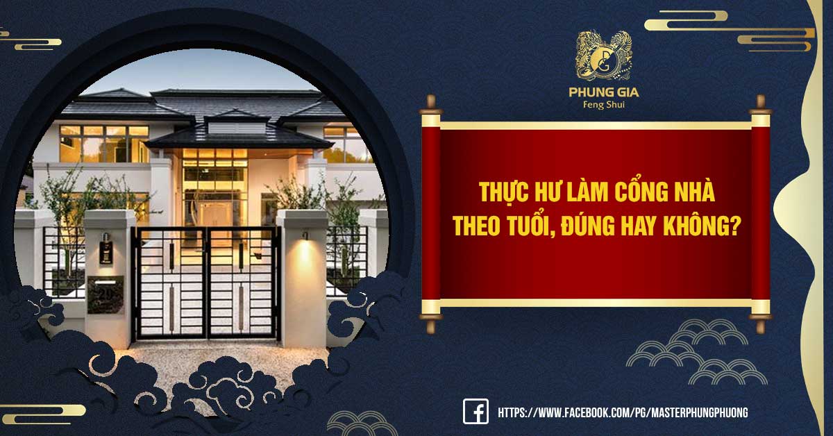 Làm cổng nhà theo tuổi