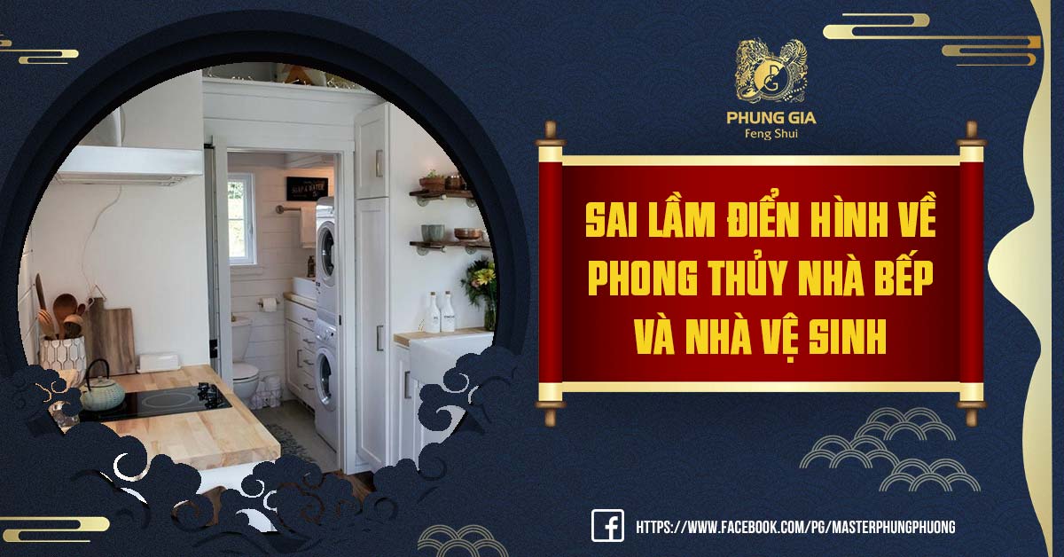phong thủy nhà bếp và nhà vệ sinh