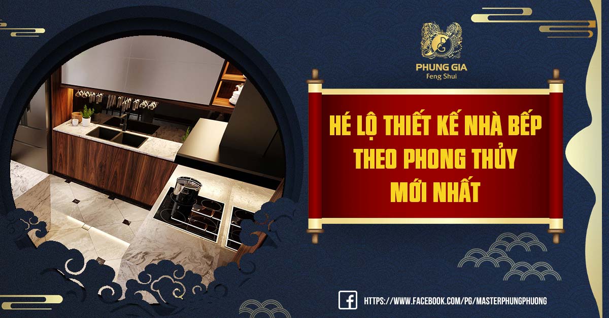 thiết kế nhà bếp theo phong thủy