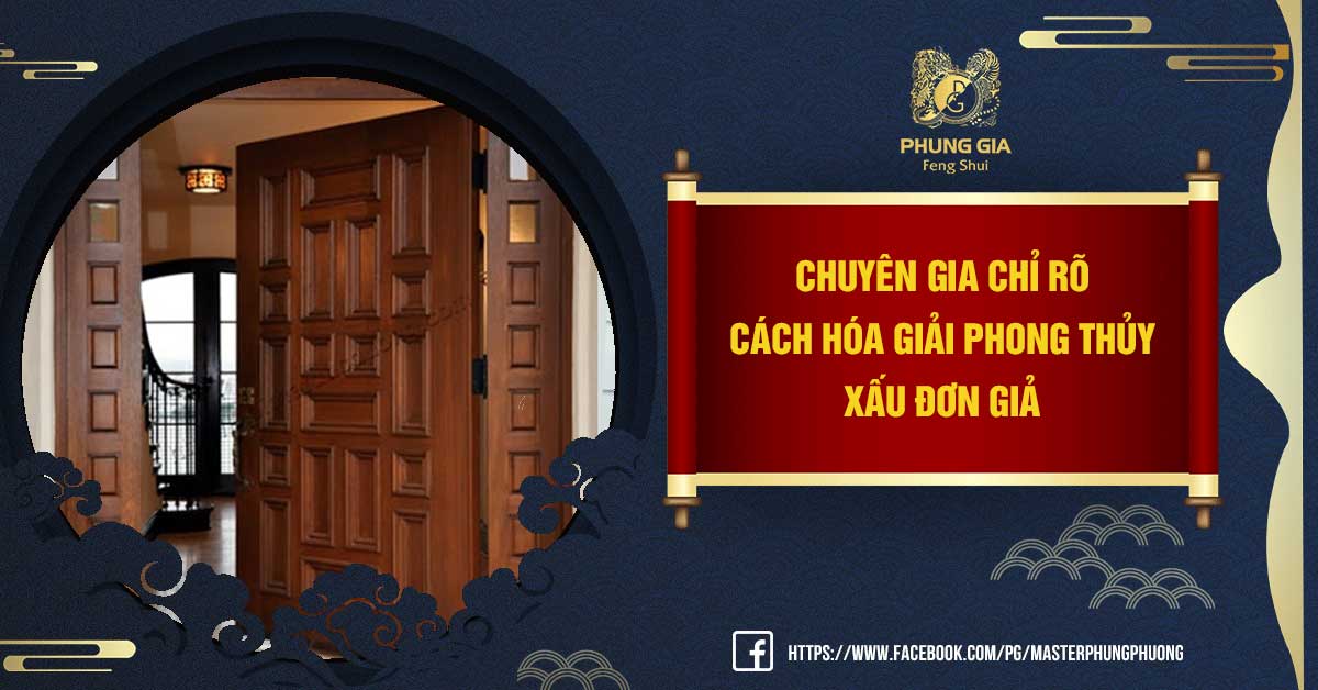 Hóa giải phong thủy xấu