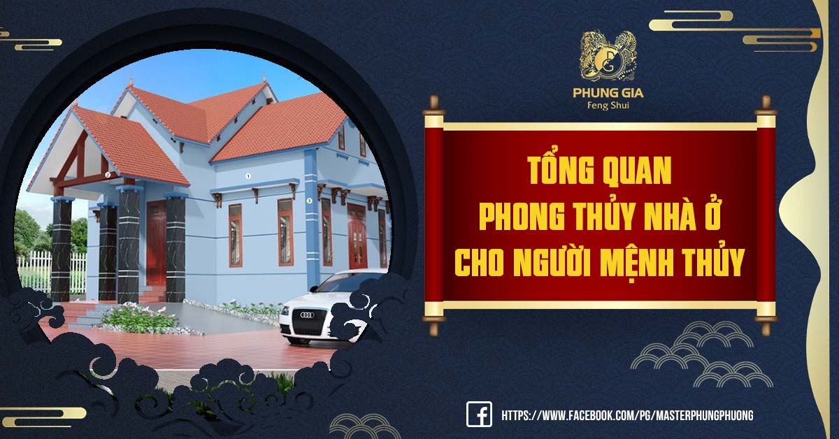 phong thủy nhà ở cho người mệnh Thủy